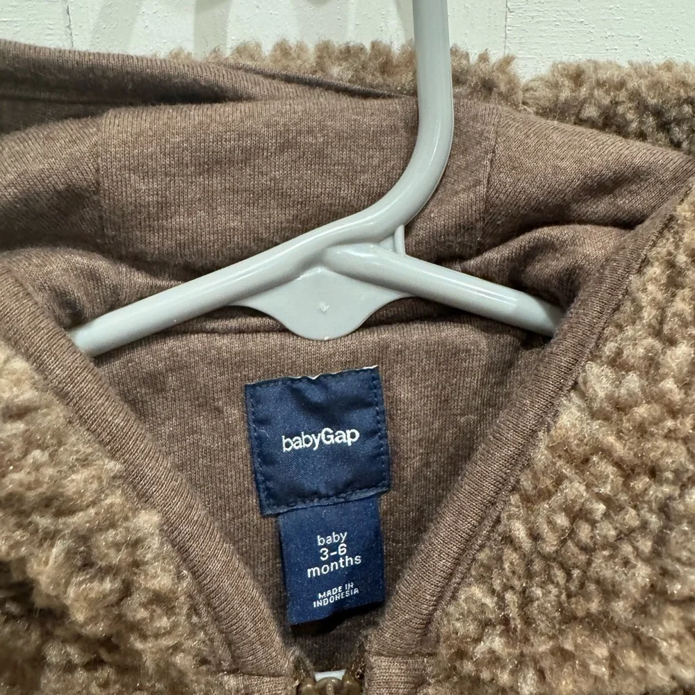 GAP Baby Brown Fleece Jacket